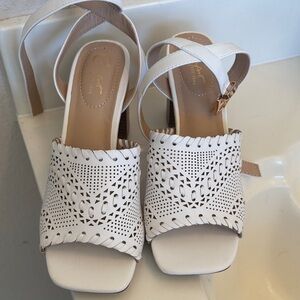 Elegant White Sandals